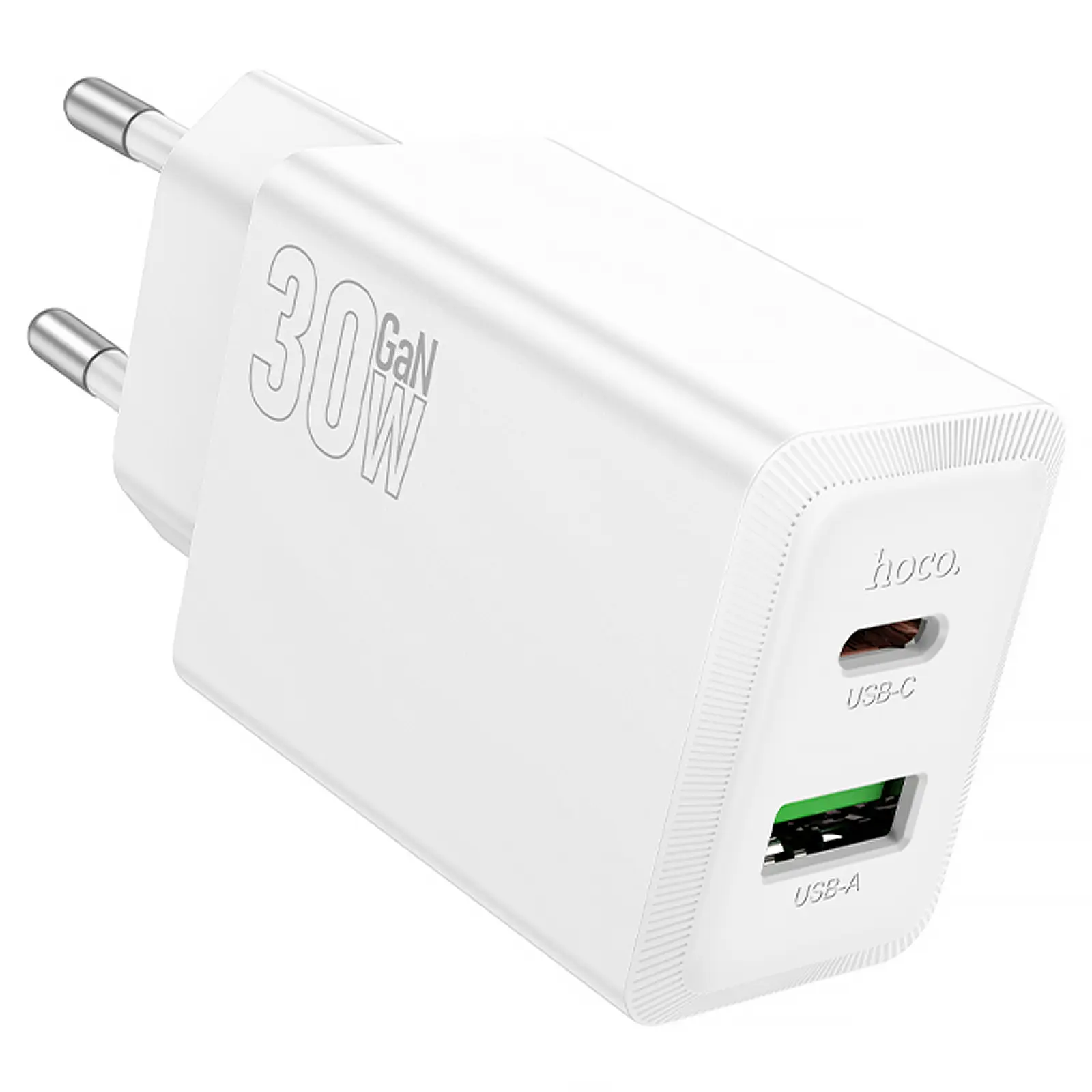 СЗУ Hoco N71 Nuevo PD30W+QC3.0 (1USB-A/1C), White 2, купить оптом с доставкой