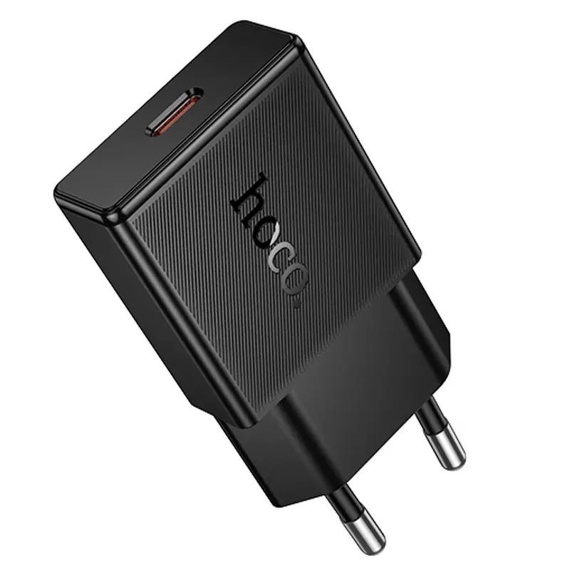 МЗП Hoco N74 Speed ultra-thin PD25W (1USB-C), Black, купити оптом з доставкою