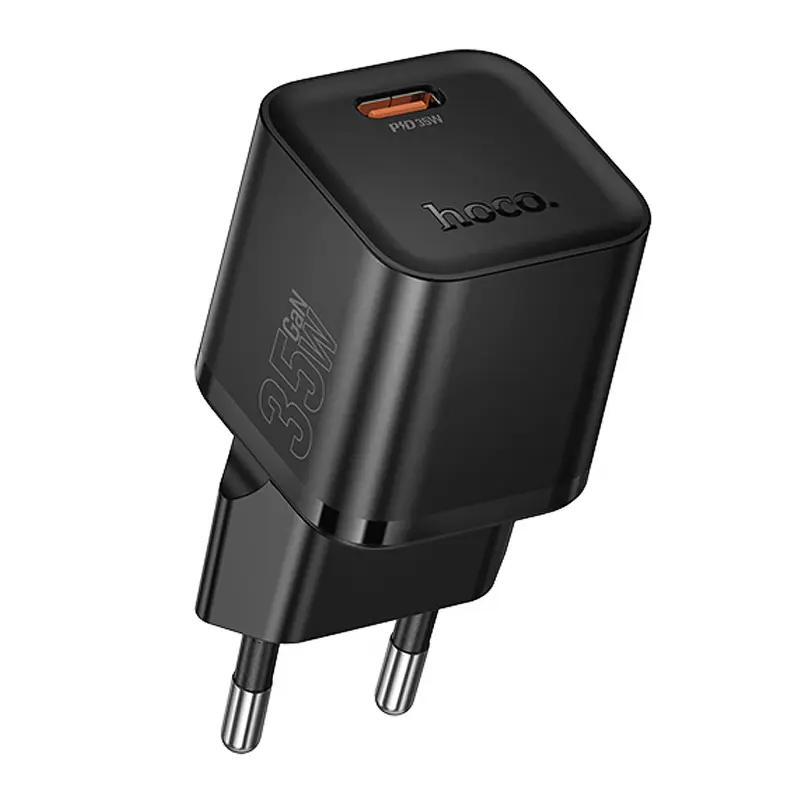 МЗП Hoco N66 Ingenious PD35W (1USB-C), Black, купити оптом з доставкою