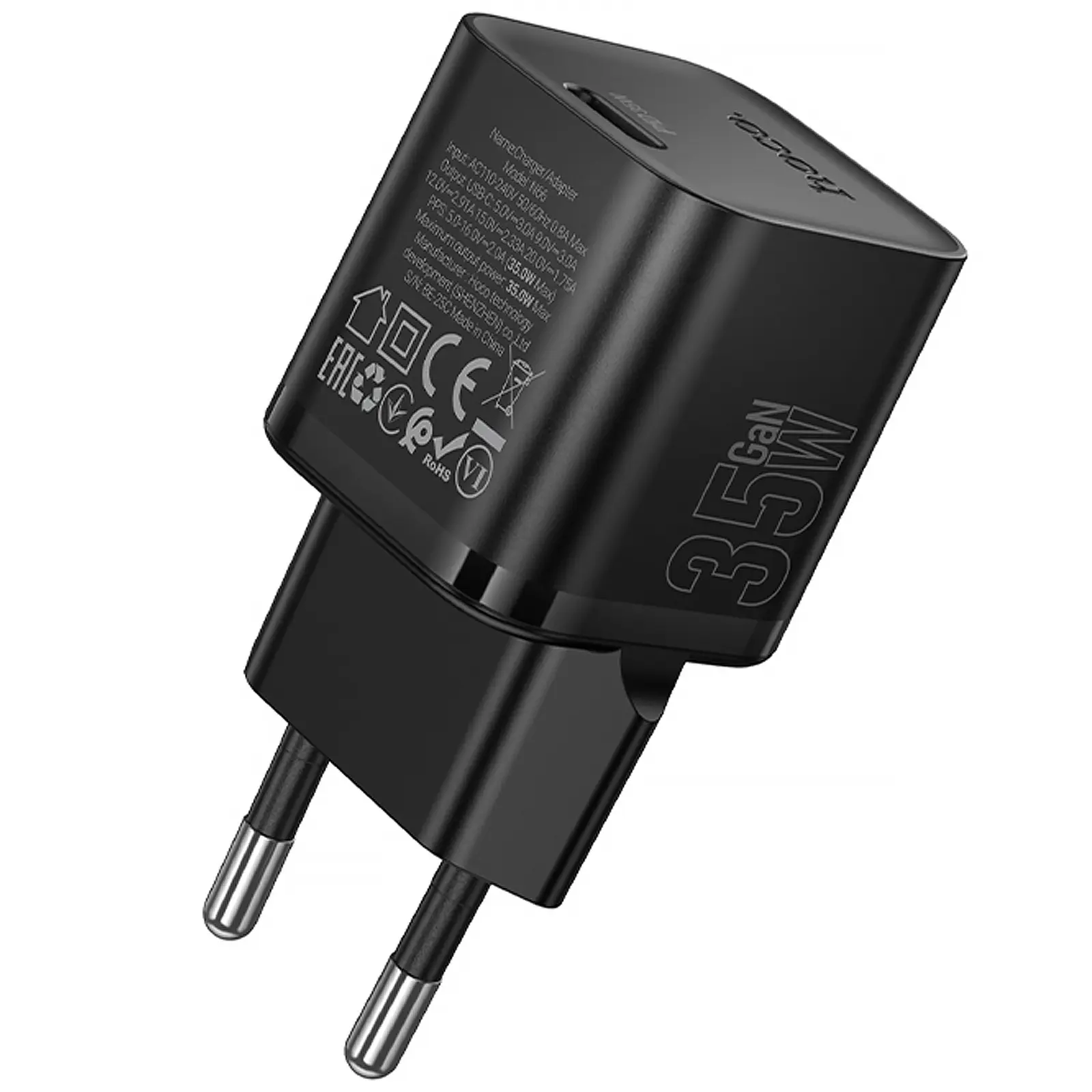 МЗП Hoco N66 Ingenious PD35W (1USB-C), Black 3, купити оптом з доставкою