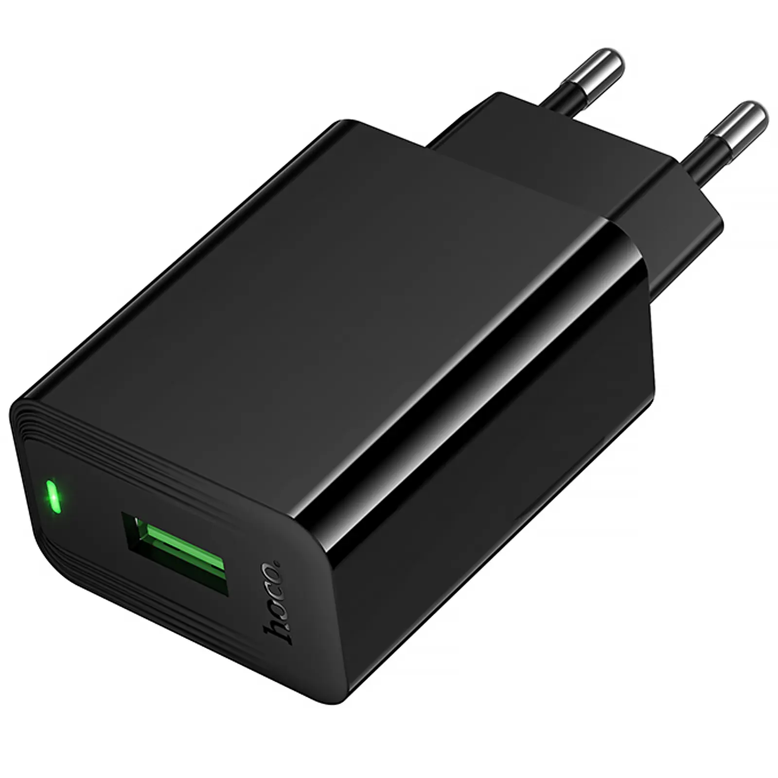 МЗП Hoco CS92A Leader 18W+QC3.0 (1USB-A), Black 2, купити оптом з доставкою
