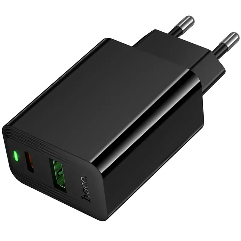МЗП Hoco CS95A Leader PD30W+QC3.0 (1USB-A/1C), Black 2, купити оптом з доставкою