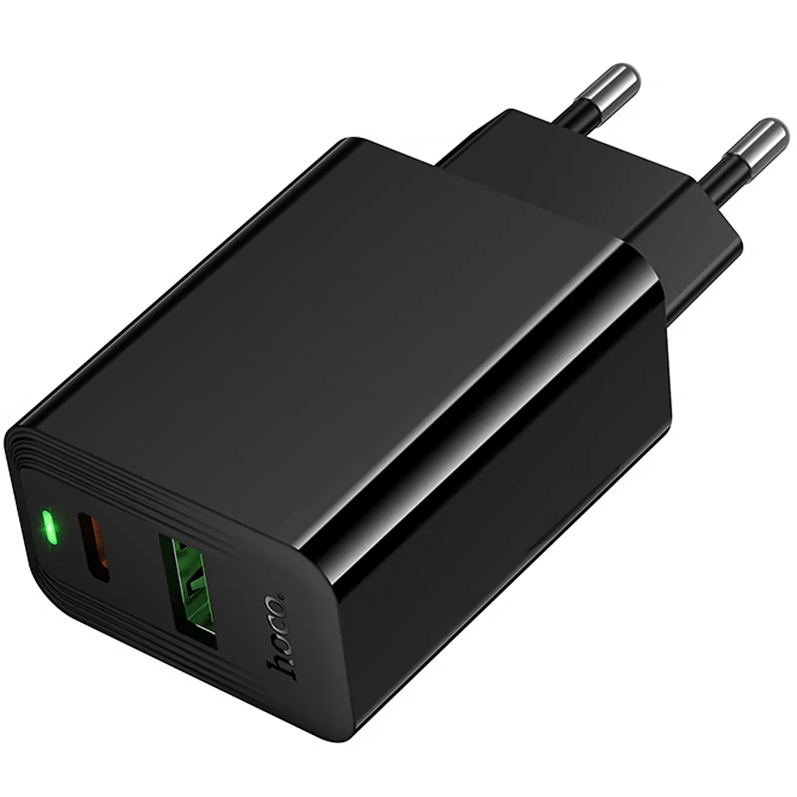 СЗУ Hoco CS94A Leader PD20W+QC3.0 (1USB-A/1C), Black 2, купить оптом с доставкой