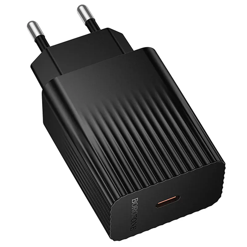 МЗП Borofone BAS73A Source PD20W (1USB-C), Black 1, купити оптом з доставкою