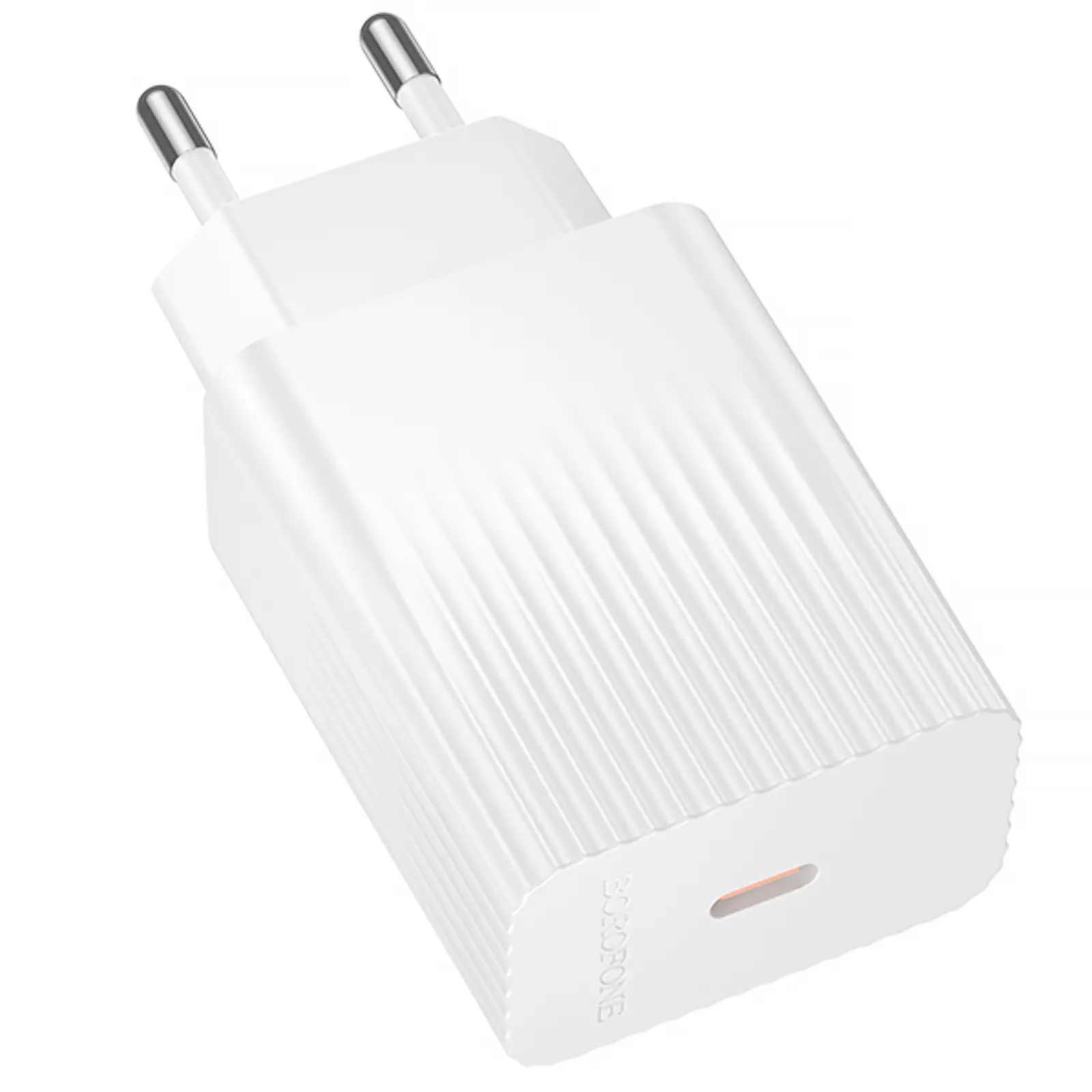 МЗП Borofone BAS73A Source PD20W (1USB-C), White 1, купити оптом з доставкою