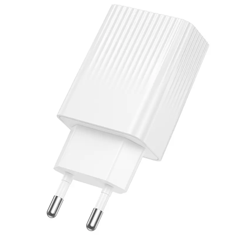 МЗП Borofone BAS73A Source PD20W (1USB-C), White 2, купити оптом з доставкою