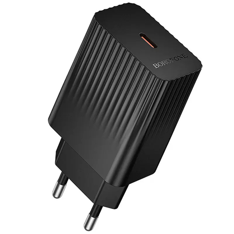 МЗП Borofone BAS75A Source PD30W (1USB-C), Black, купити оптом з доставкою