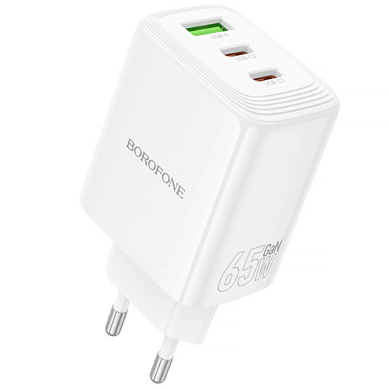 МЗП Borofone BN32 Cargador PD65W (1USB-A/2C), купити оптом з доставкою