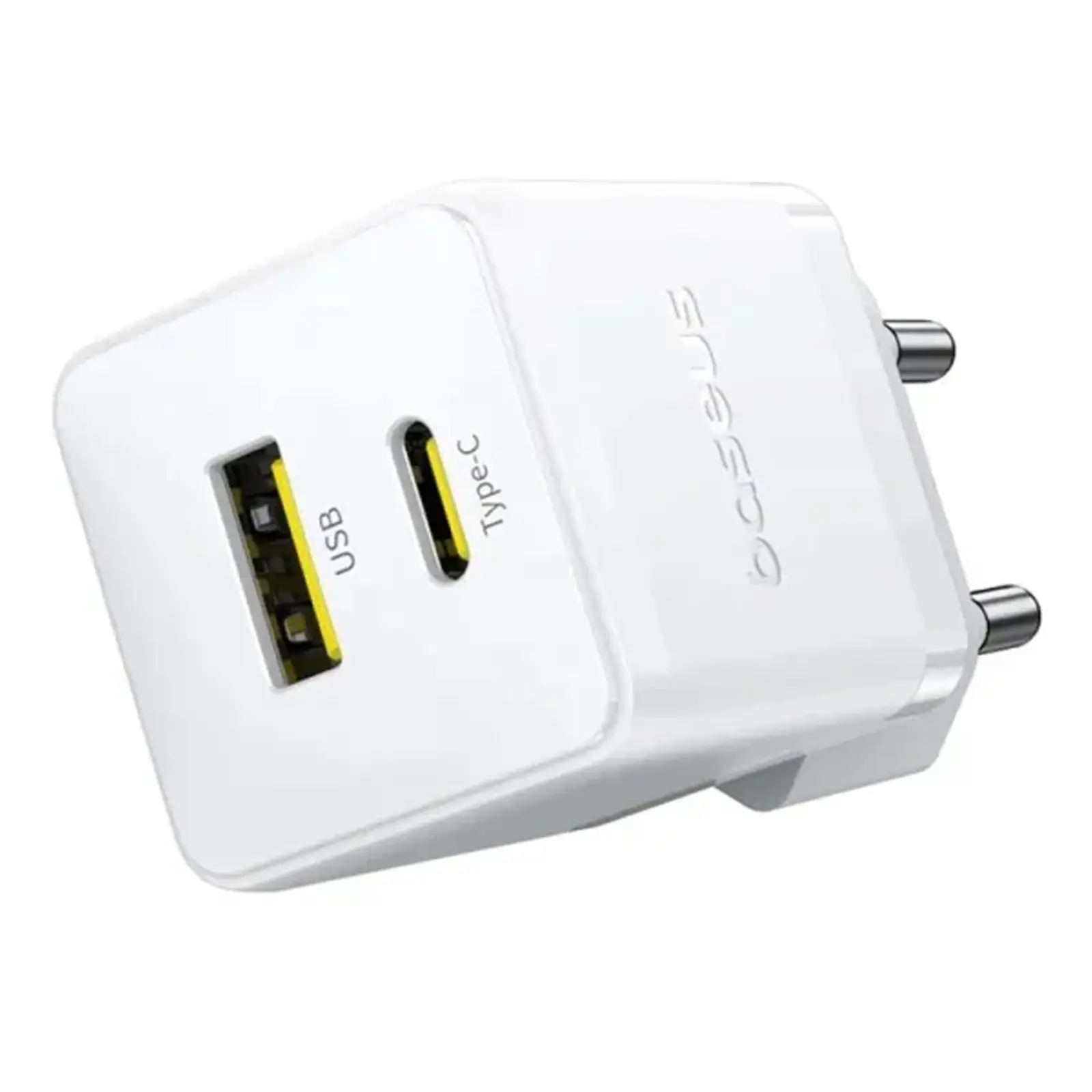 СЗУ Baseus Palm Fast Charger 20W (1USB-A/1C) (P10111608), Moon White 1, купить оптом с доставкой