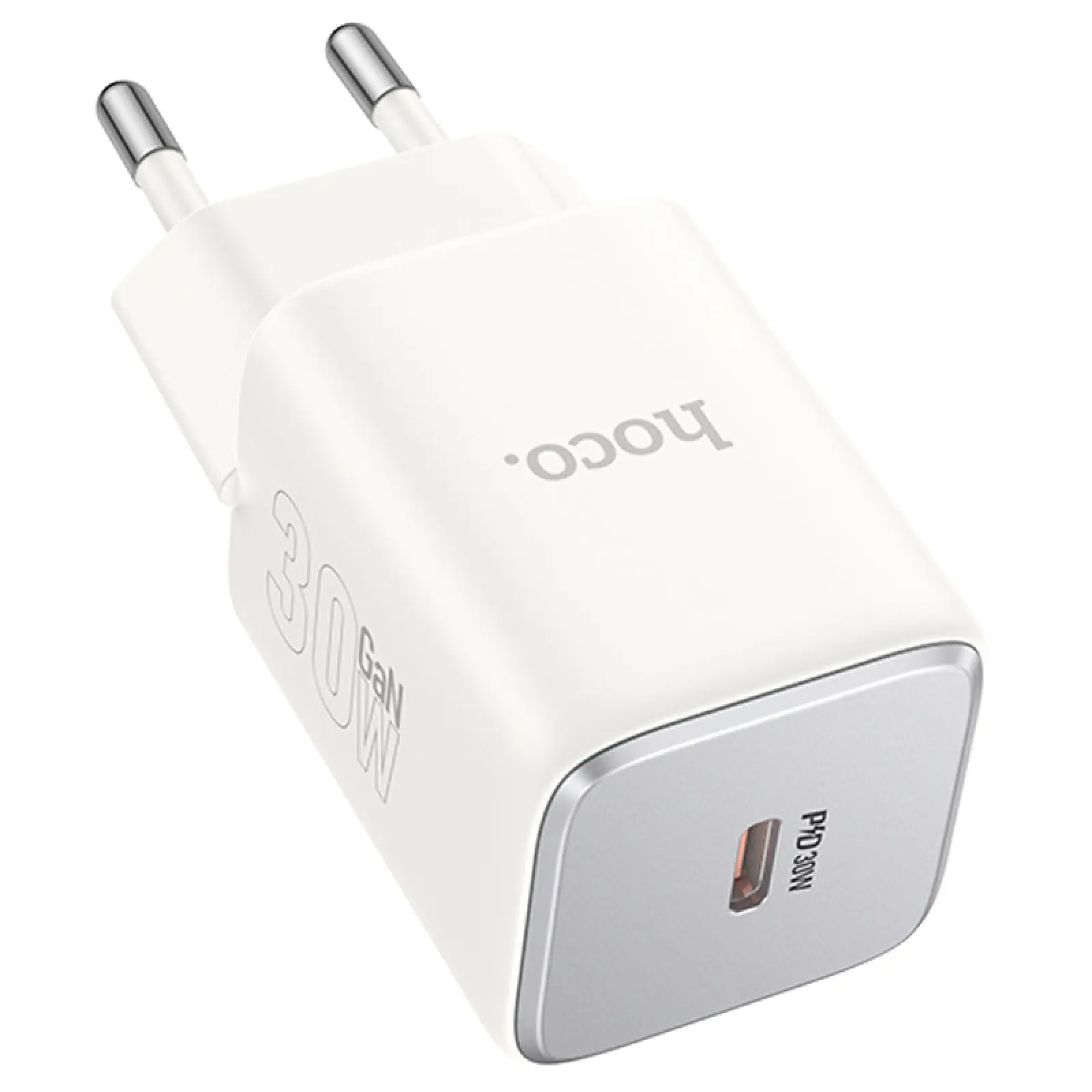 Уцінка МЗП Hoco N43 Vista PD30W (1USB-C), Пошкоджена упаковка / Moonlight white 1, купити оптом з доставкою