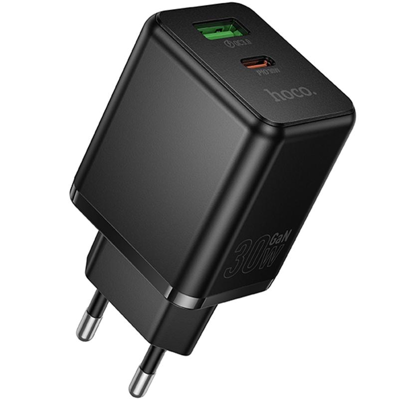 МЗП Hoco C157A Smart PD30W+QC3.0 (1USB-A/1C) на малюнкі №1
