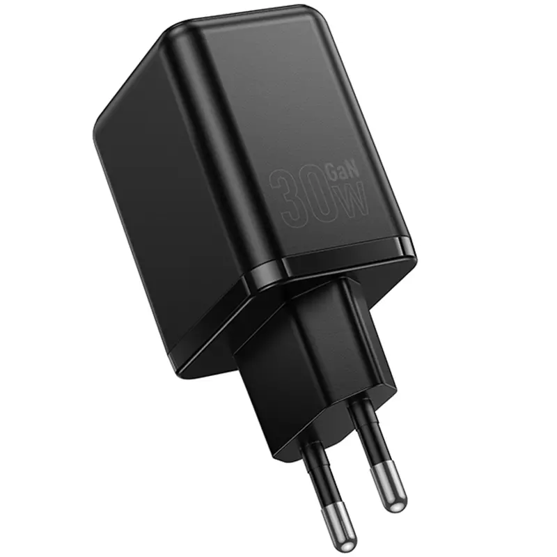 СЗУ Hoco C157A Smart PD30W+QC3.0 (1USB-A/1C), Black 4, купить оптом с доставкой