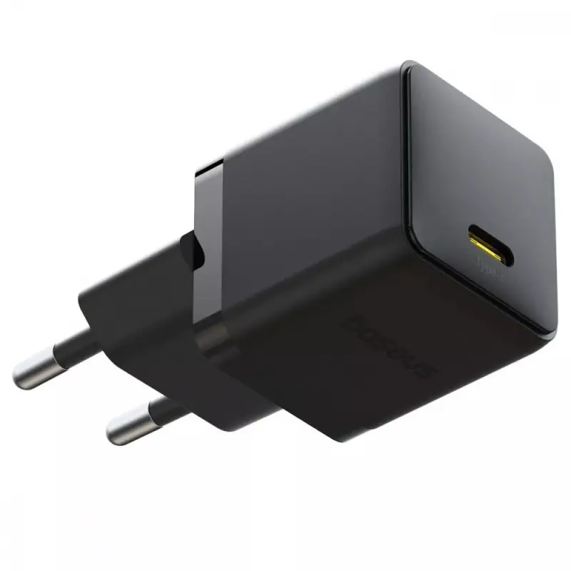 МЗП Baseus Palm Fast Charger 20W (1USB-C) (P10111602), Cluster Black 1, купити оптом з доставкою
