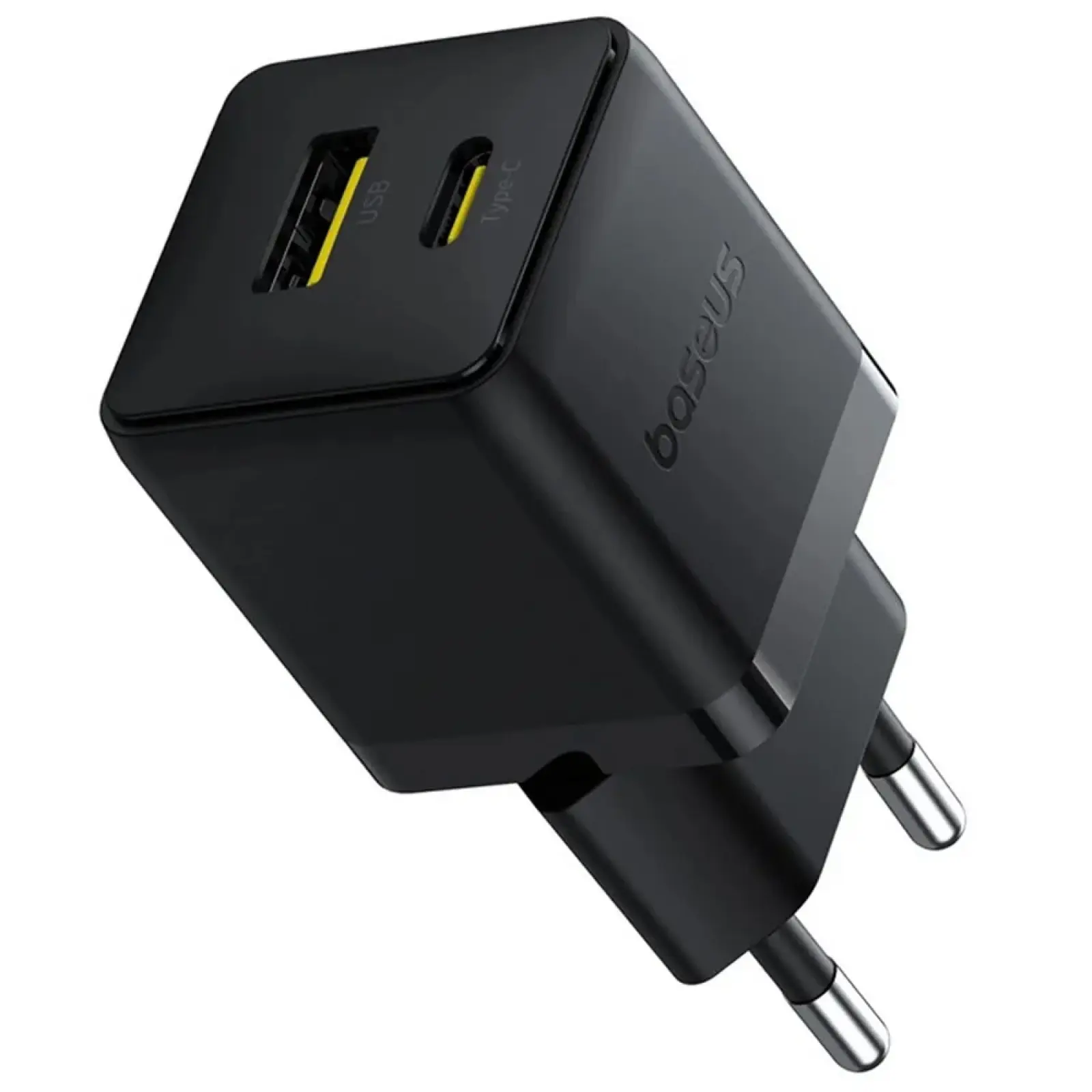 СЗУ Baseus Palm Fast Charger 30W (1USB-A/1C) (P1011160A), Cluster Black 2, купить оптом с доставкой