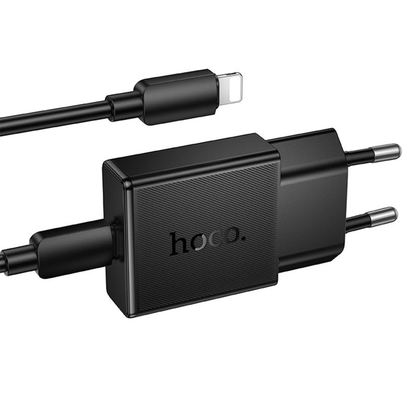 МЗП Hoco N72 Speed ultra-thin PD20W (1USB-C) + кабель Type-C to Lightning на малюнкі №3