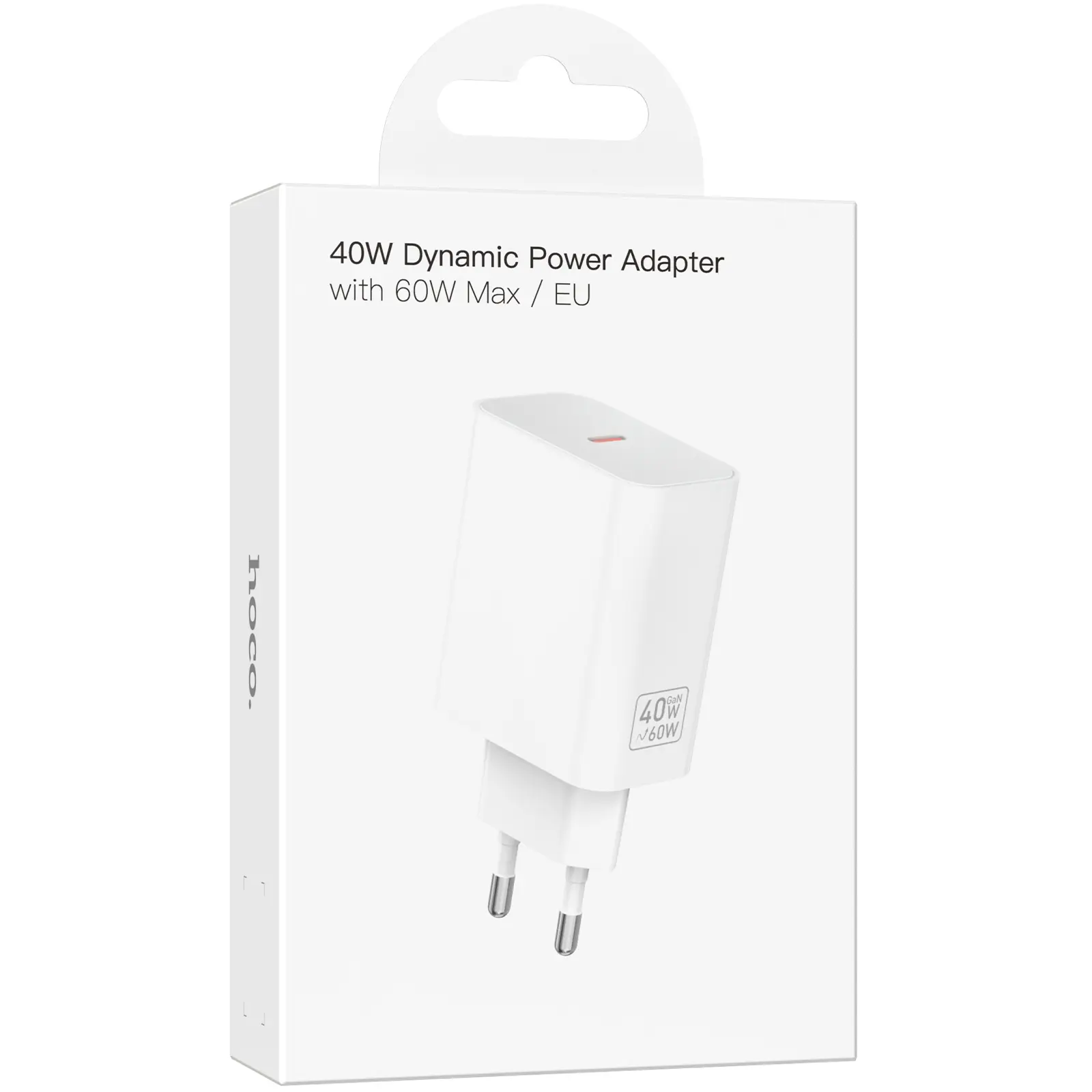 МЗП Hoco C162A Source PD40W (1USB-C), White 1, купити оптом з доставкою