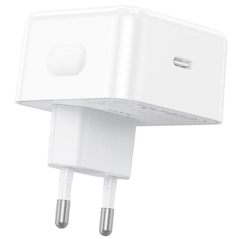МЗП Hoco C161A Speed PD40W (1USB-C), White, купити оптом з доставкою