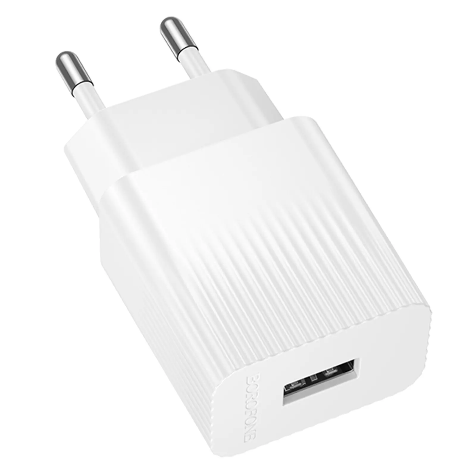 МЗП Borofone BAS71A Source 2.1A (1USB-A), White, купити оптом з доставкою