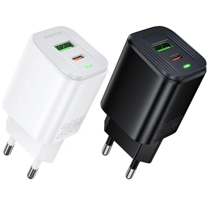 МЗП Borofone BAS83A Star PD20W+QC3.0 (1USB-A/1C), купити оптом з доставкою