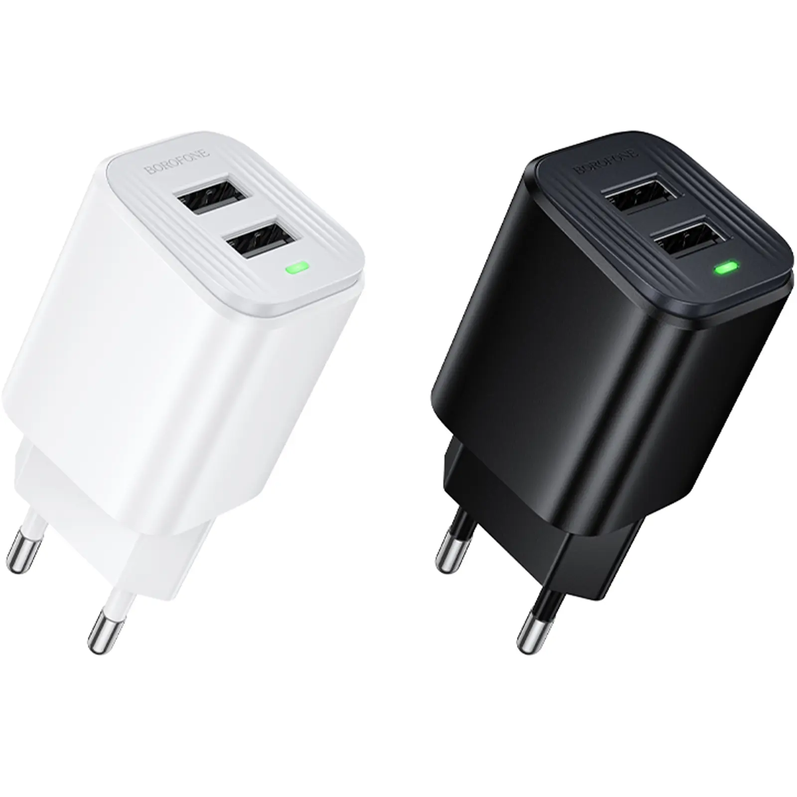МЗП Borofone BAS81A Star 10.5W (2USB-A), купити оптом з доставкою