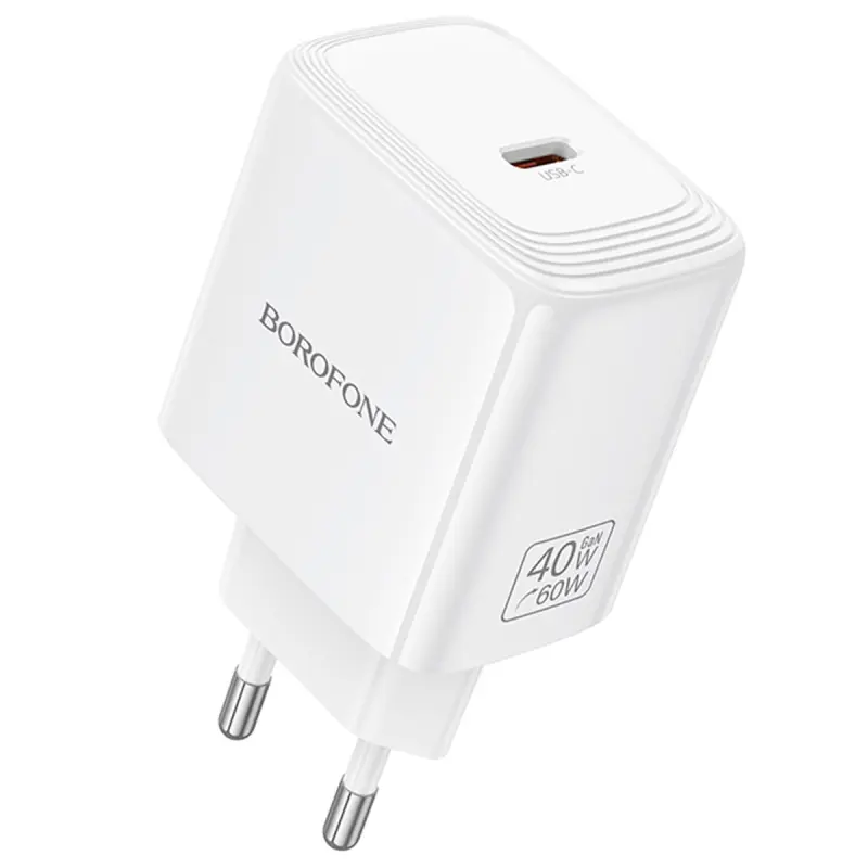 СЗУ Borofone BN33 Fuente PD40W (1USB-C), купить оптом с доставкой