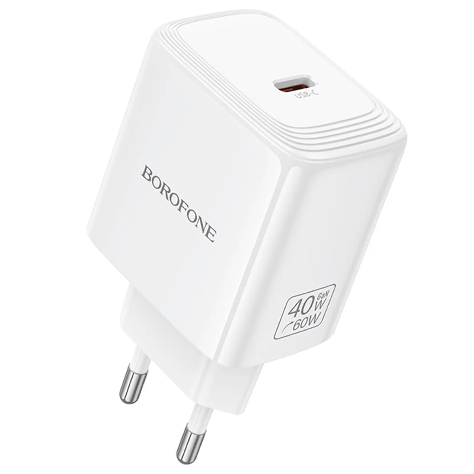 СЗУ Borofone BN33 Fuente PD40W (1USB-C), White, купить оптом с доставкой