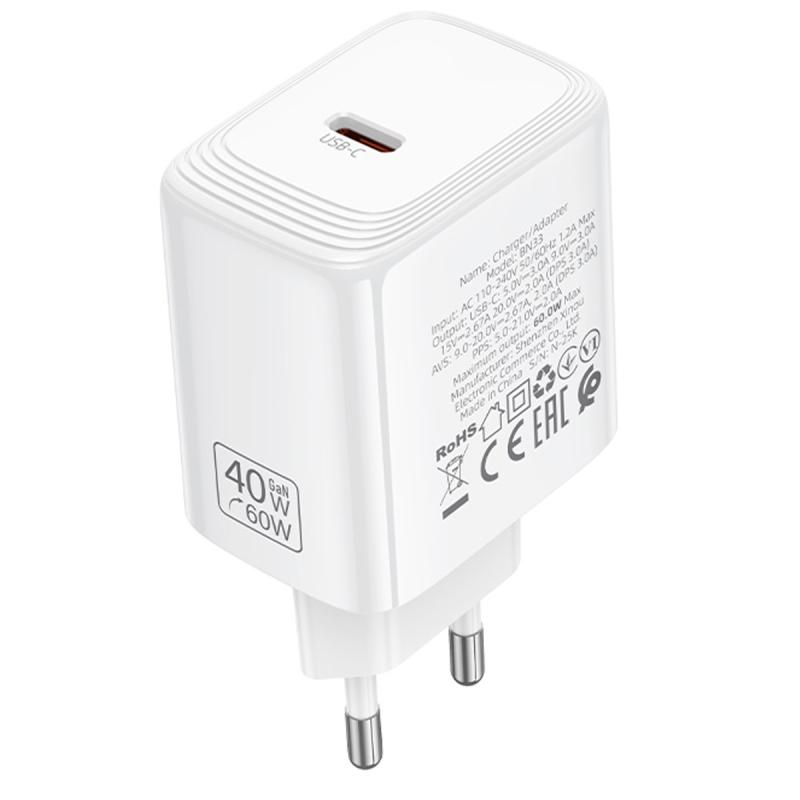 СЗУ Borofone BN33 Fuente PD40W (1USB-C) на картинке №4