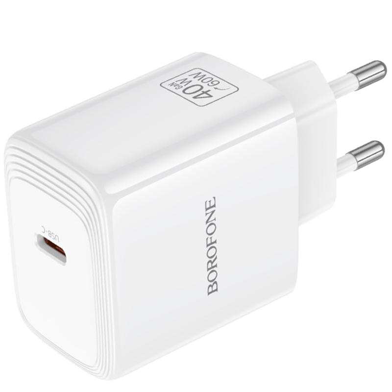 СЗУ Borofone BN33 Fuente PD40W (1USB-C) на картинке №6