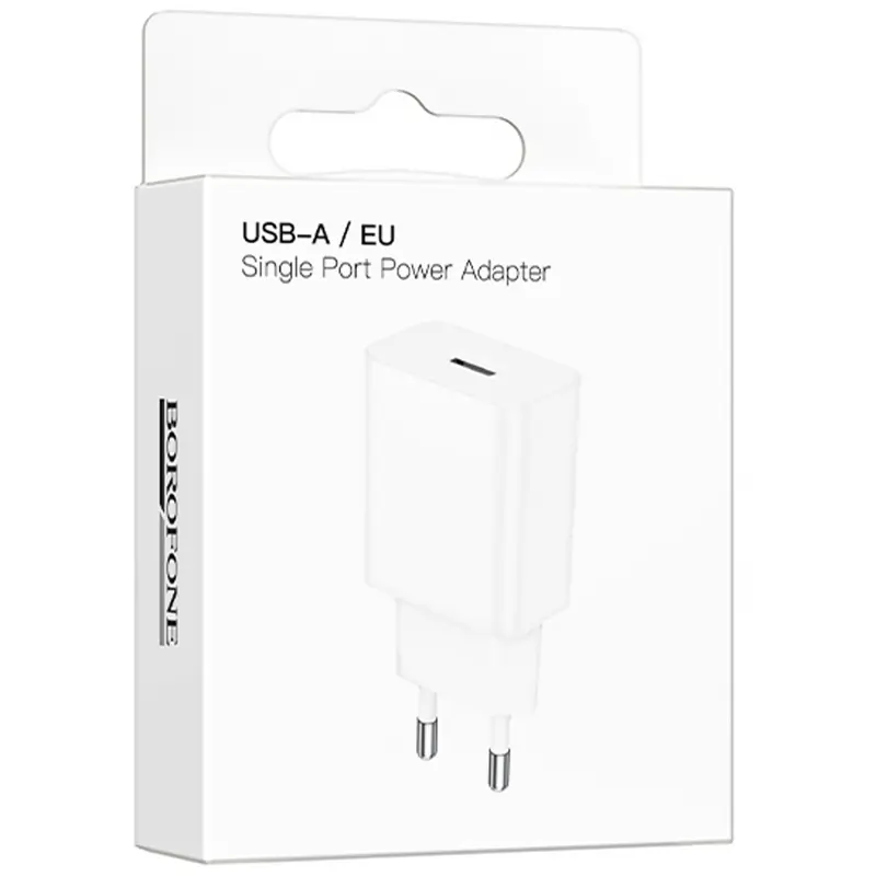 МЗП Borofone BA110A Lemi 7.5W (1USB-A), White 1, купити оптом з доставкою