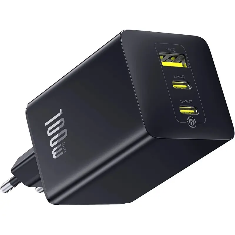 СЗУ Baseus EnerFill FE11 Fast Charger 100W (1USB-A/2C) (P101821), Cosmic Black, купить оптом с доставкой