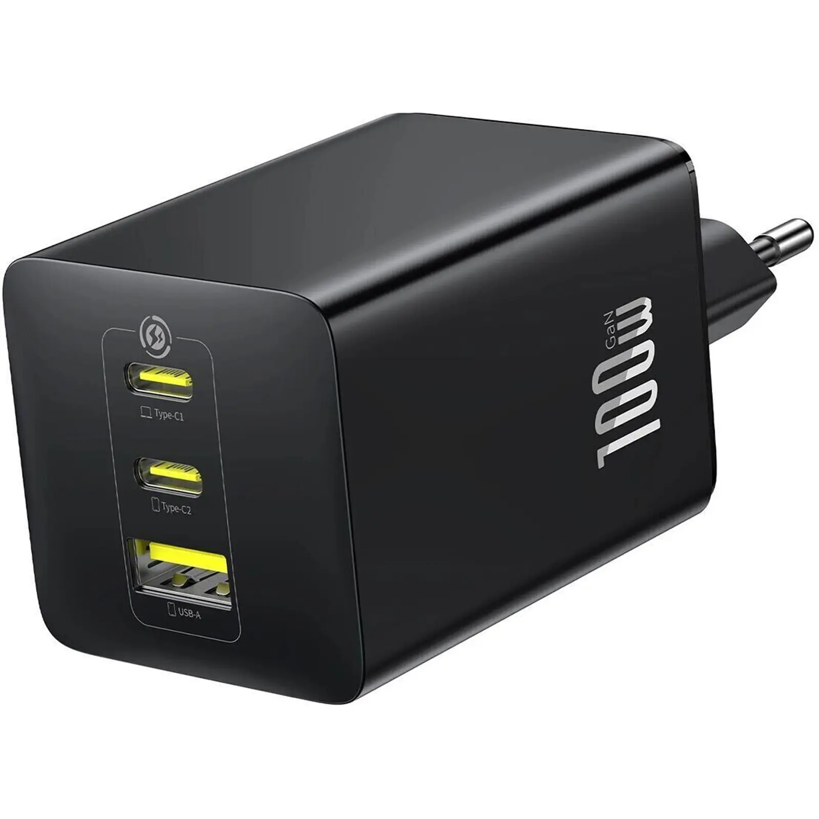 СЗУ Baseus EnerFill FE11 Fast Charger 100W (1USB-A/2C) (P101821), Cosmic Black 1, купить оптом с доставкой