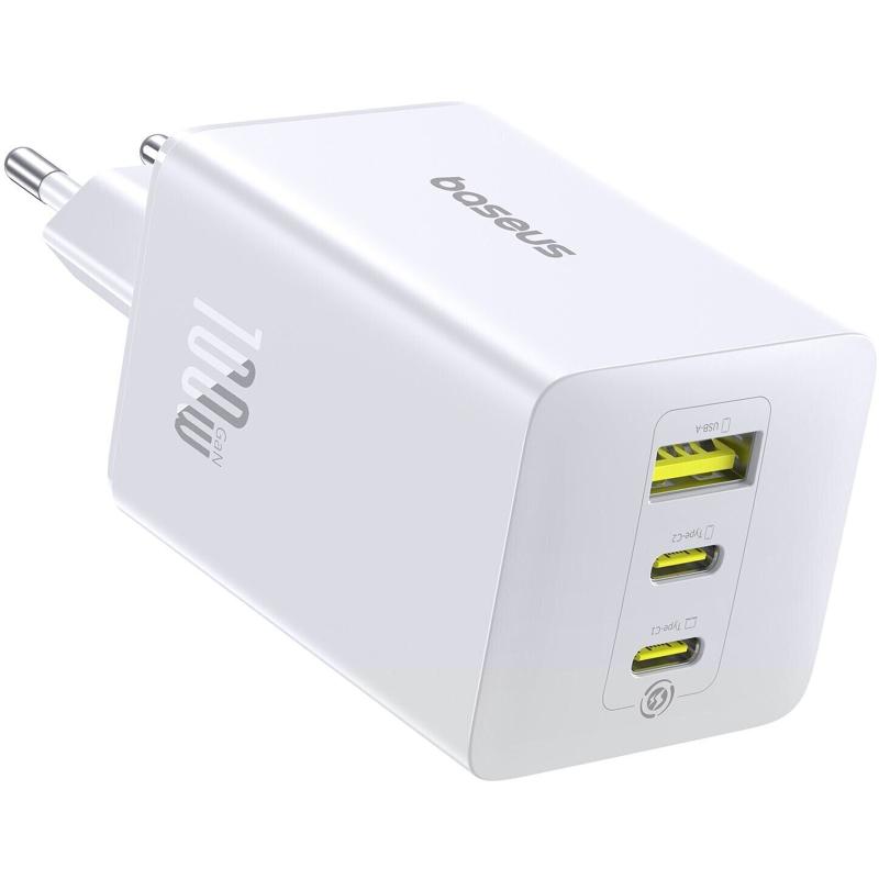 СЗУ Baseus EnerFill FE11 Fast Charger 100W (1USB-A/2C) (P101821) на картинке №1
