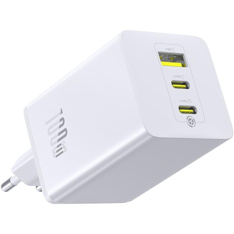 СЗУ Baseus EnerFill FE11 Fast Charger 100W (1USB-A/2C) (P101821) на картинке №3