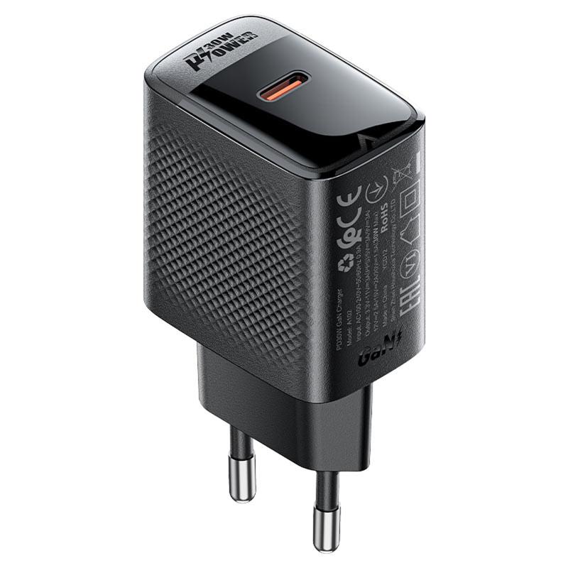 МЗП Acefast A102 PD30W GaN (1USB-C) на малюнкі №1
