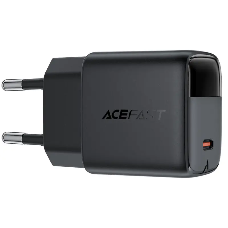 МЗП Acefast A113 PD20W GaN (1USB-C), Black 3, купити оптом з доставкою