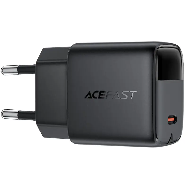МЗП Acefast A115 PD30W GaN (1USB-C), Black 3, купити оптом з доставкою