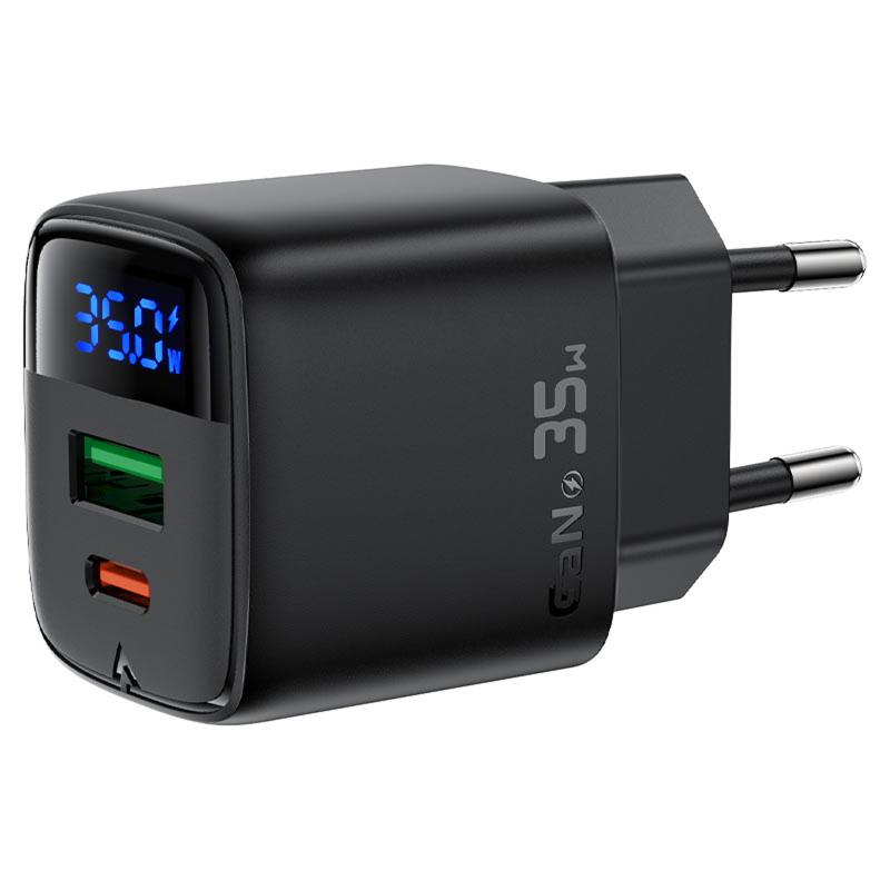 СЗУ Acefast A116 PD35W+QC3.0 GaN (1USB-A/1C) на картинке №4