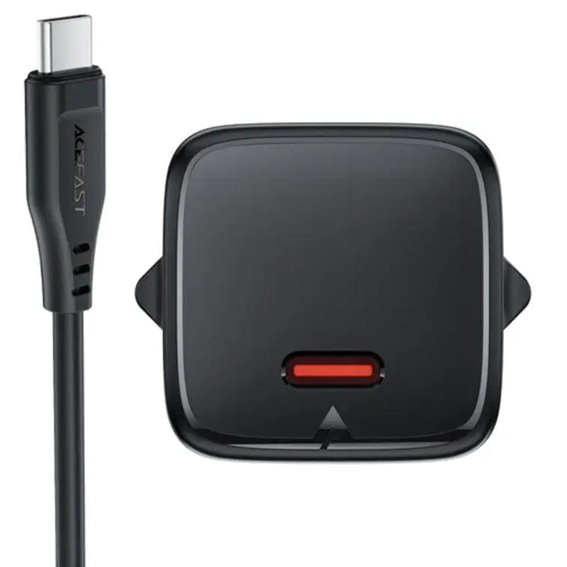 МЗП Acefast A118 PD30W GaN (1USB-C) + кабель Type-C to Lightning на малюнкі №2