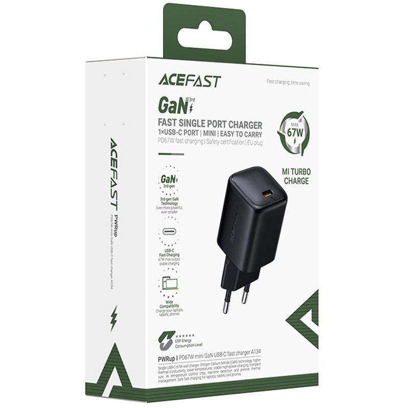 МЗП Acefast A134 PD67W GaN (1USB-C) на малюнкі №5