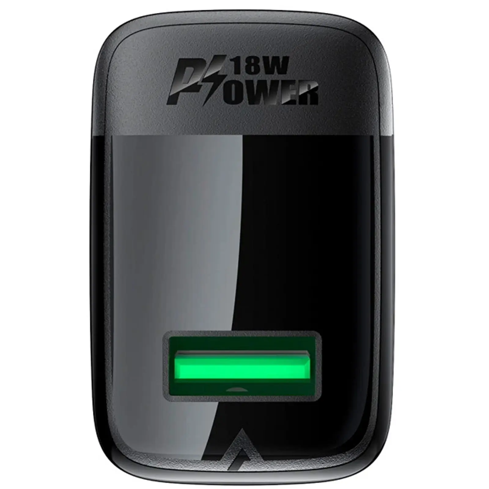 МЗП Acefast A90 QC3.0 18W (1USB-A), Black 2, купити оптом з доставкою