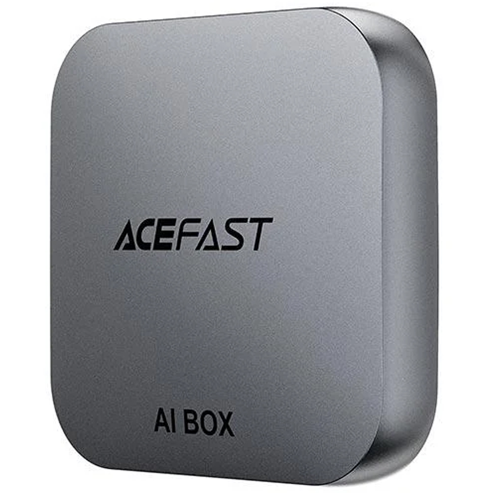 Адаптер Acefast QC2 AI Box car wireless CarPlay/Android Auto, Metal gray 1, купить оптом с доставкой