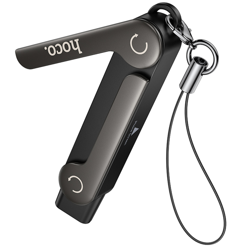 Перехідник Hoco UA47 Lightning male to Type-C female adapter на малюнкі №3