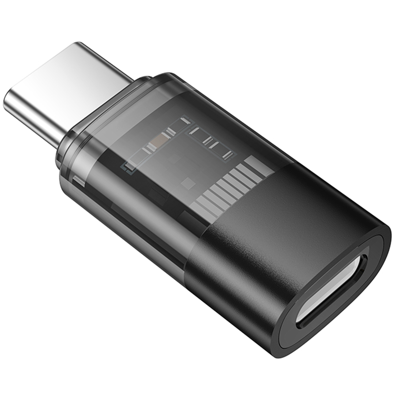 Перехідник Hoco UA36D Type-C male to Lightning female на малюнкі №4
