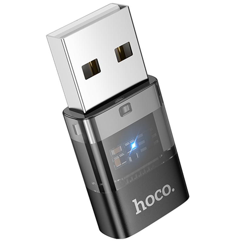 Перехідник Hoco UA36C USB male to Type-C female USB2.0 на малюнкі №1