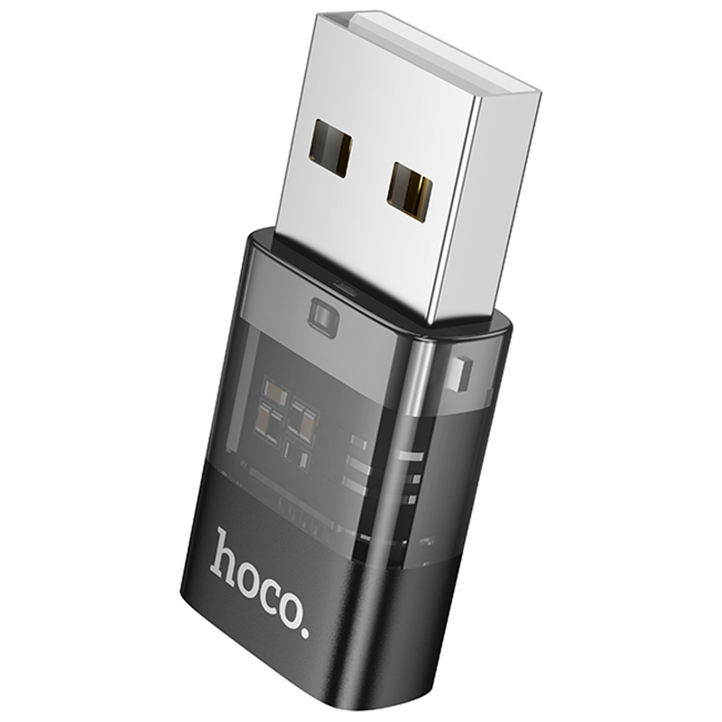 Перехідник Hoco UA36C USB male to Type-C female USB2.0 на малюнкі №3