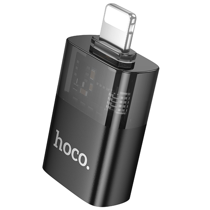 Перехідник Hoco UA36 Lightning male to USB female на малюнкі №3