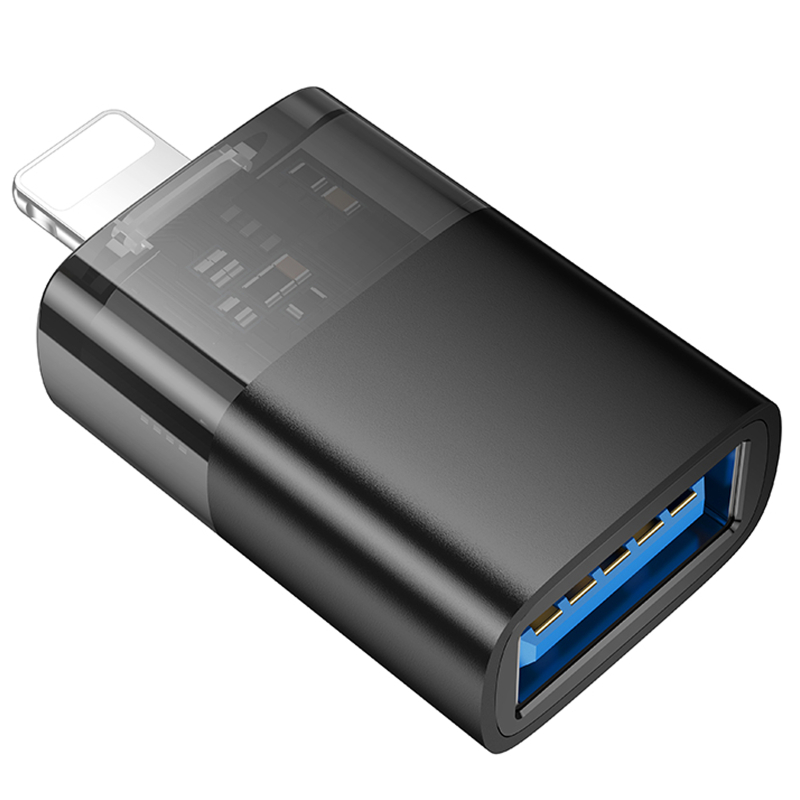 Перехідник Hoco UA36 Lightning male to USB female на малюнкі №4