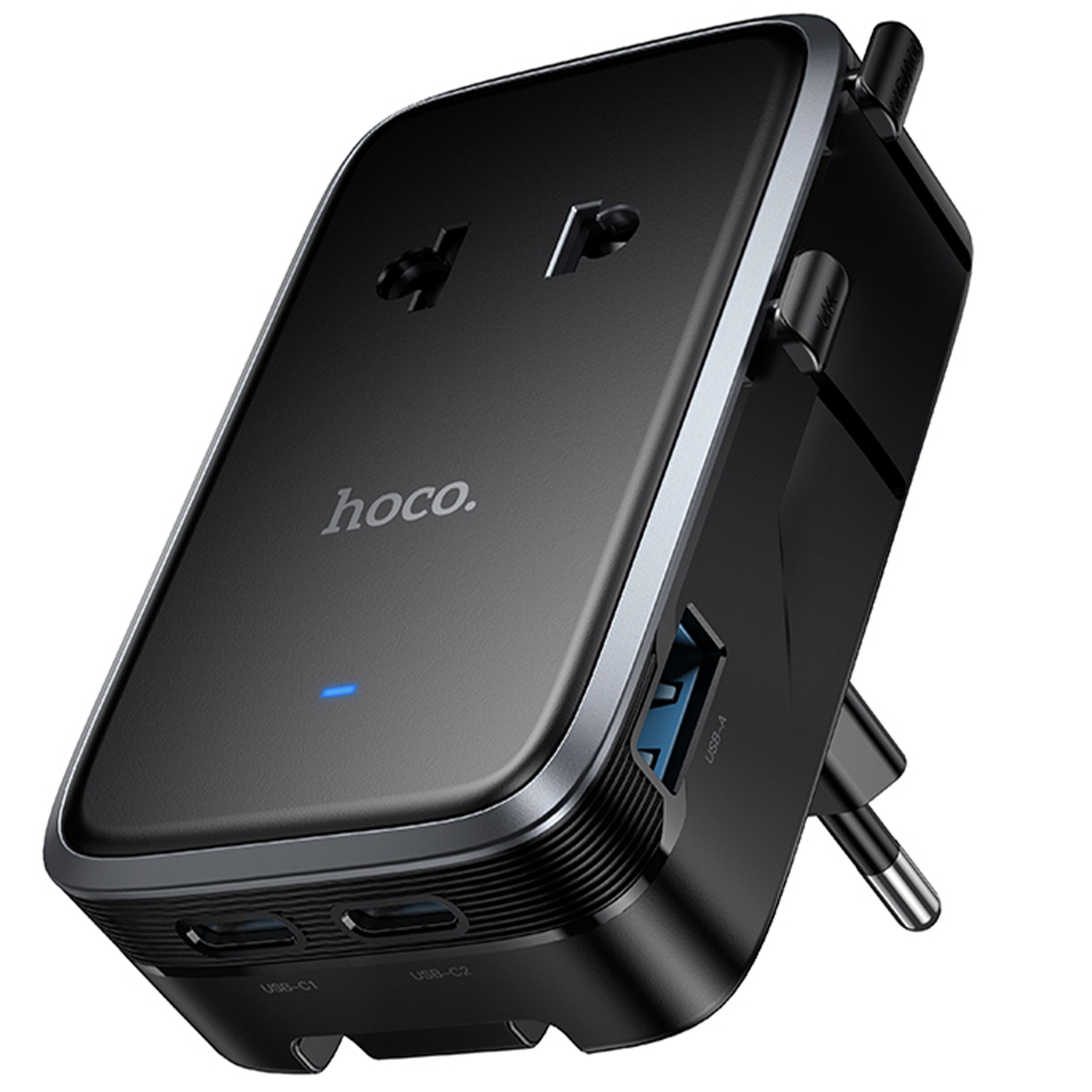 Мережевий універсальний перехідник Hoco AC35 Capaz 15W + 1USB-A/2C, купити оптом з доставкою