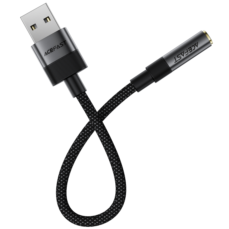 Перехідник Acefast J13 USB male to AUX 3.5mm female на малюнкі №4