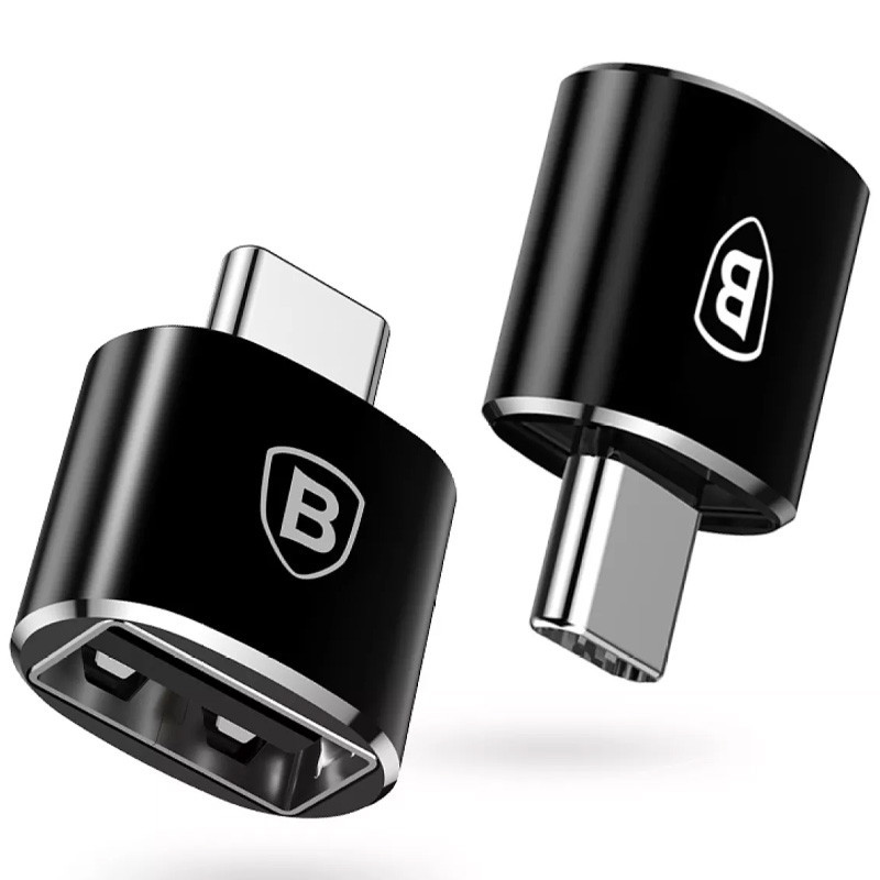 Перехідник Baseus USB Female To Type-C Male Adapter Converter (CATOTG), купити оптом з доставкою